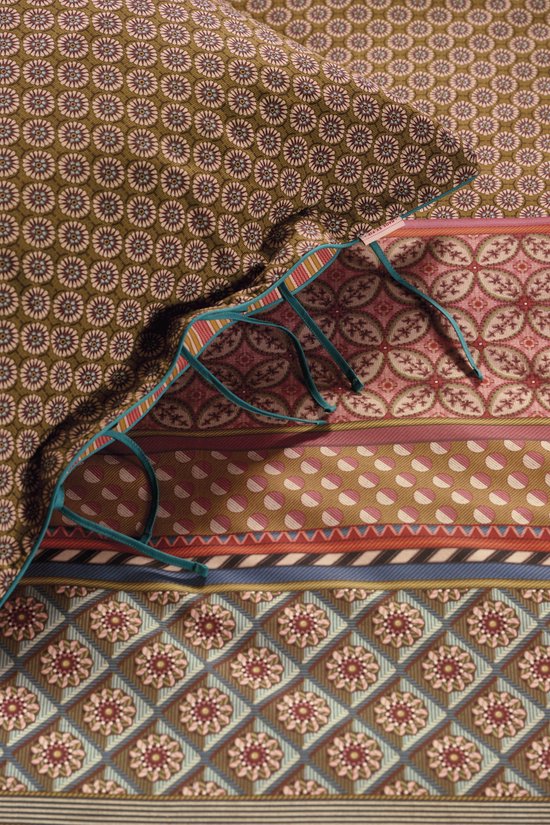 Pip Studio Bogolan dekbedovertrek - Tweepersoons - 200 x 200/220 cm - Multi van Pip Studio — afbeelding 4