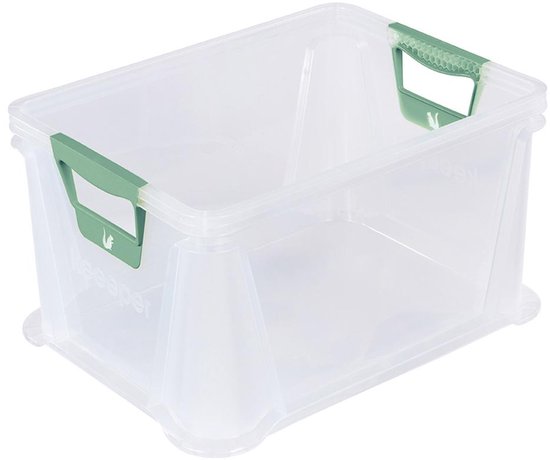 Keeeper - Deksel voor Opbergdoos 35x21cm Transparant Franziska Collectie