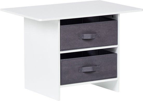BELIANI YALGOO - Kindertafel met stoelen - Grijs/Wit - MDF van Beliani — afbeelding 4