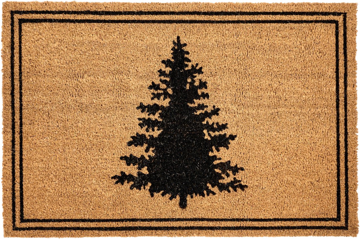 Beliani MANAPAO - Deurmat - Natuurlijk - 60 x 90 cm - Kokos