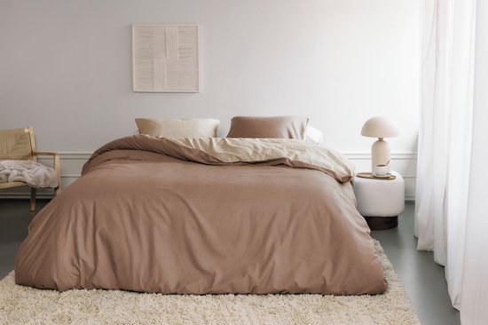 Beddinghouse Warm dekbedovertrek - Tweepersoons - 200 x 200/220 cm - Roze van Beddinghouse — afbeelding 5