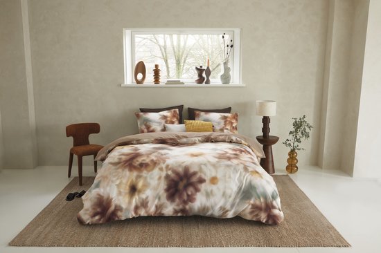 Beddinghouse Tuuli dekbedovertrek - Tweepersoons - 200 x 200/220 cm - Naturel van Merkloos — afbeelding 5