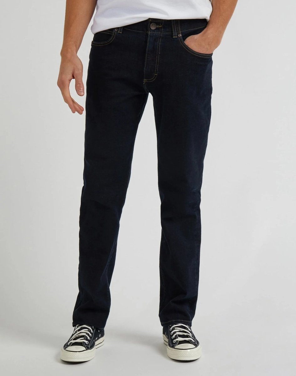 Lee Heren Jeans Broeken STRAIGHT FIT MVP regular/straight Fit 31W 34L Volwassenen Rinse Bjn36