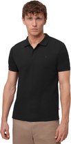 DANISH ENDURANCE Classic Fit Poloshirt Heren - biologisch katoen - Korte mouw - Zwart - Maat XXL
