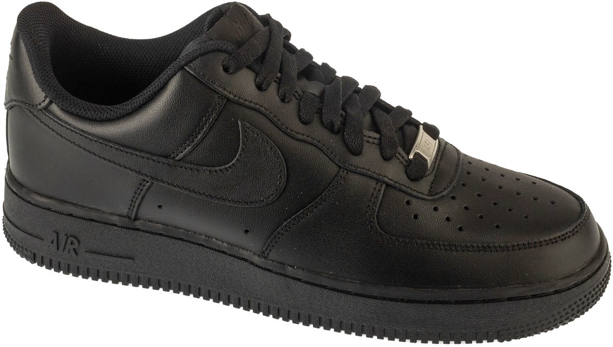 Nike Air Force 1 Low 07 Heren Sneakers Schoenen Leer CW2288-001 Zwart
