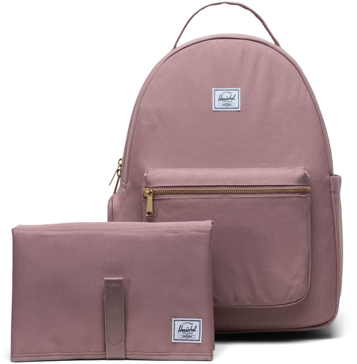 Herschel luiertas rugzak Nova Backpack / Diaper Bag 23L Ash Rose oud roze