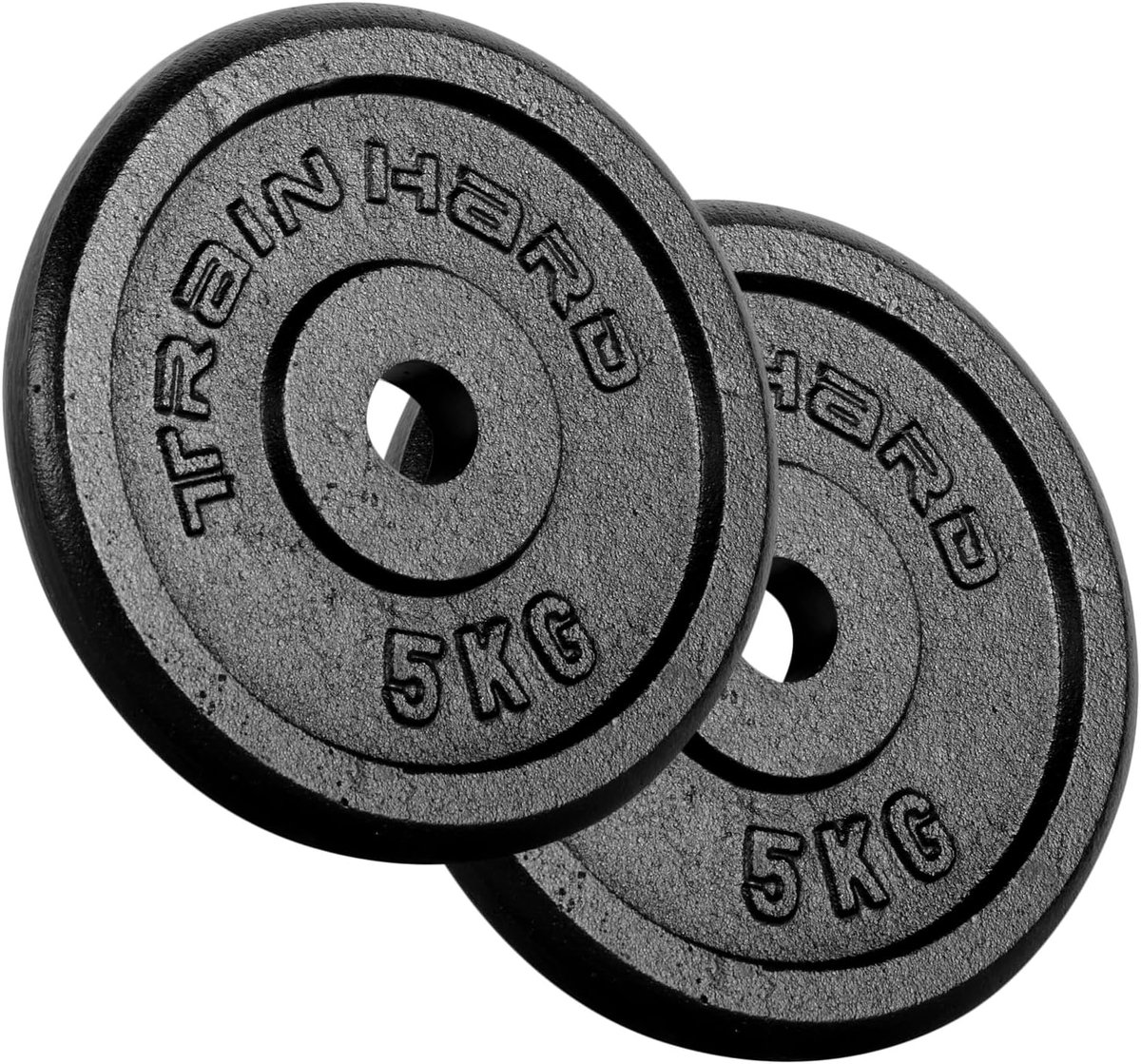 Halterschijven Set van 2 x 1,25 / 2 x 2,5 / 2 x 5 / 2 x 10 / 2 x 15 kg - Gietijzer Gewichtsschijven voor Fitness