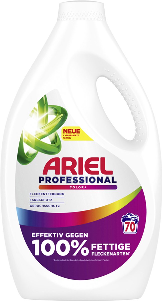 ARIEL PROFESSIONAL vloeibaar wasmiddel Color, 70 wasbeurten, 3,15 L