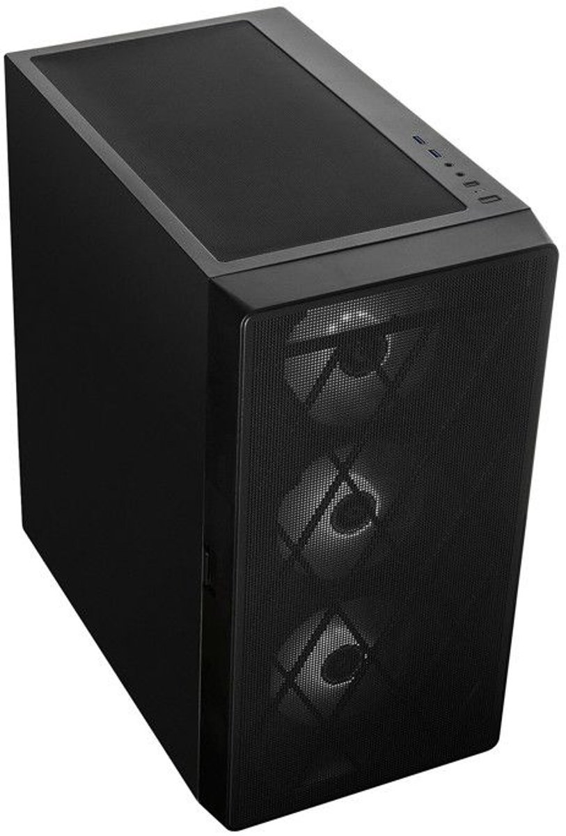 PC-behuizing - BITFENIX - Muses - Mid-Tower - USB 3.0 - HD-audio - Zwart