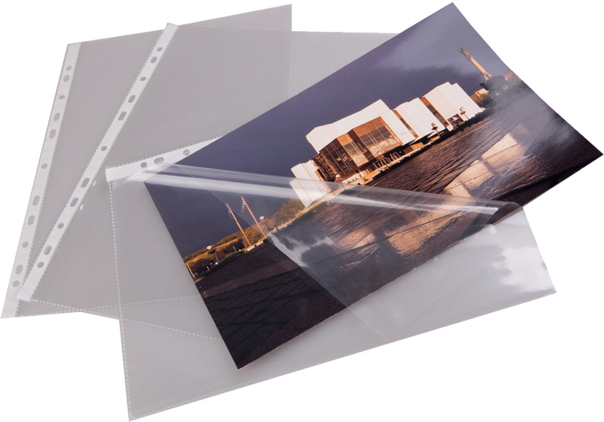 proOFFICE documenthoezen A4 transparant PP-folie glashelder