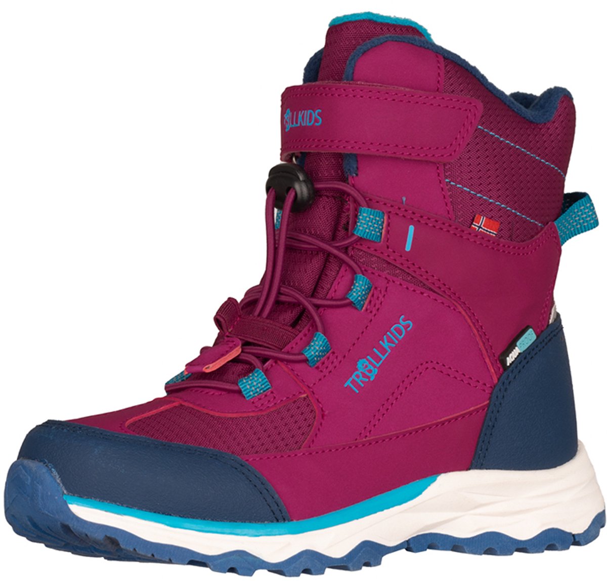 Trollkids Hafjell Xt Sneeuwlaarzen Jongens Meisjes Turquoise