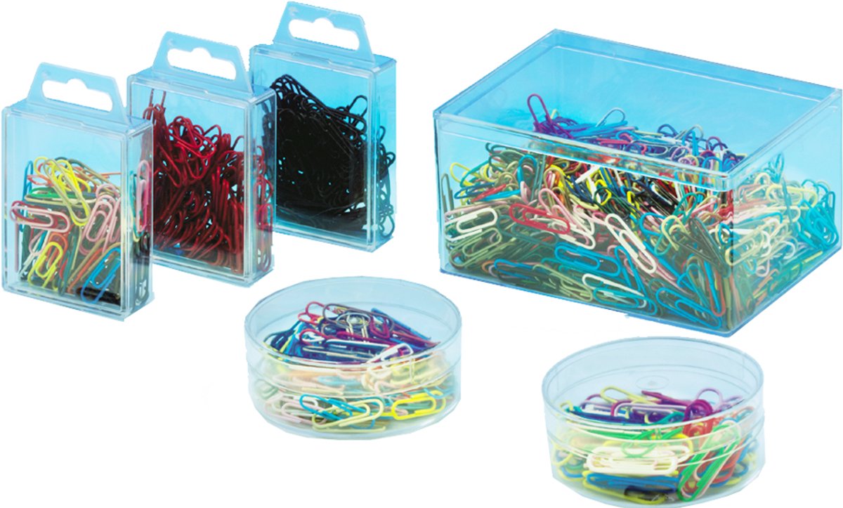 WEDO Paperclips, kunststof gecoat, 50 mm