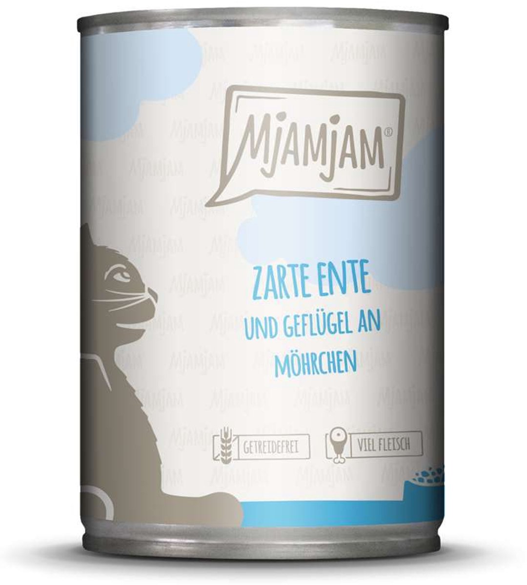 MjAMjAM MjAMjAM Cat - Leckere Mahlzeiten Dose 6x400g | Ente & Geflügel
