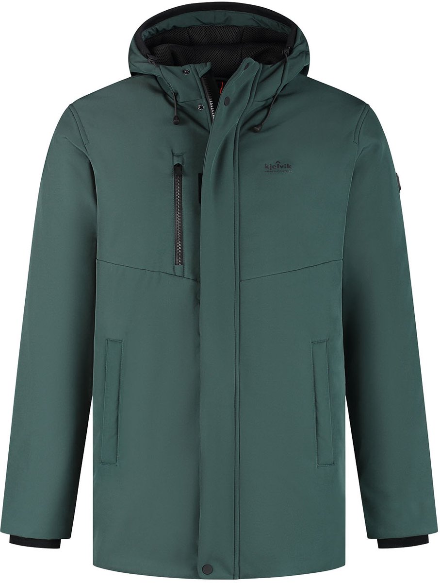Kjelvik Baris XG Heren Outdoorjas Groen
