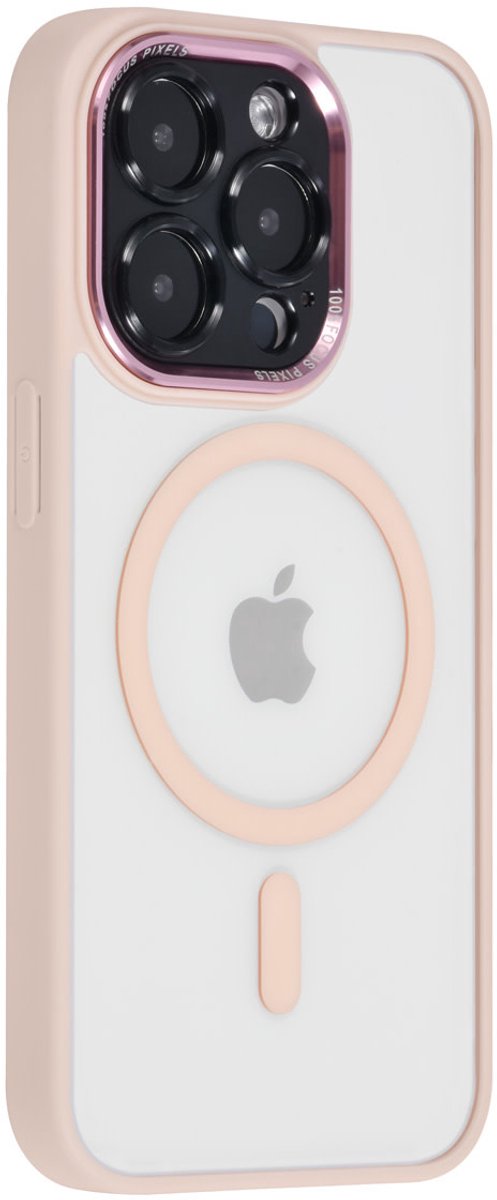 UNIQ Accessory iPhone 15 Pro TPU Back Cover - Magsafe Compatible - Translucent - Pink