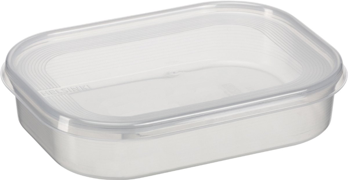 Kunststof bak voor het invriezen van voedsel Plast Team 0,7l/19x13,9x3,9cm Helsinki