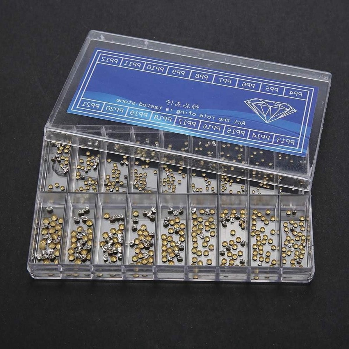 Allecto plus - Horlogedecoratie met strassteentjes - Vervangende strass-steentjes voor horloges - Horlogemaker gereedschap en accessoires