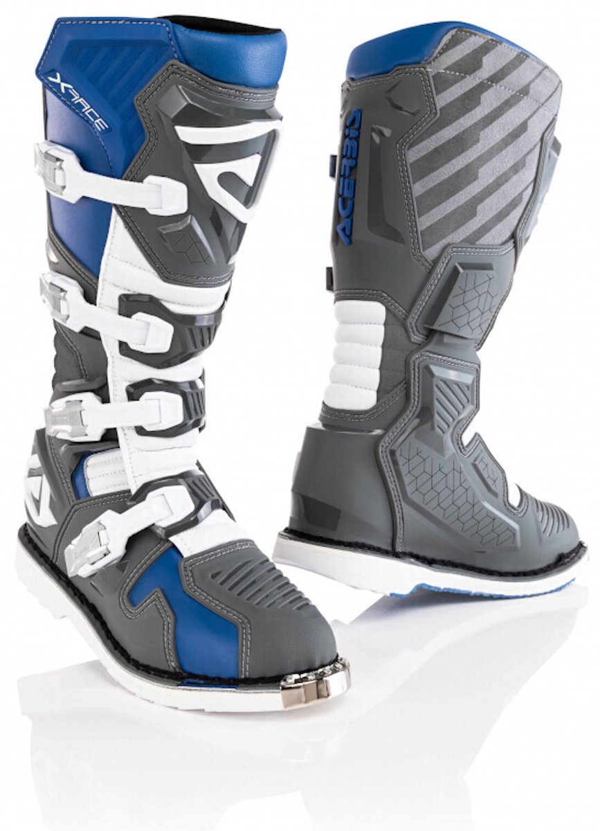 Acerbis X-Race Blauw Grijze Crosslaarzen - Laars