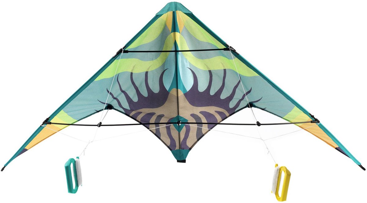 Djeco vlieger Green Wave - bestuurbare acrobatische vlieger voor kinderen.