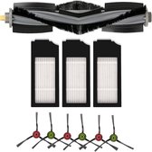 HUAYUWA Vervangende stofzuigeraccessoireset, geschikt voor Dreame Bot W10/ W10 Pro Robotstofzuiger, reserveonderdelen, 1 rolborstel 2 filters 4 zijborstels 2 reinigingsdoeken 2 dweilbeugels HUAYUWA Vervangende stofzuigeraccessoireset, geschikt voor Dreame Bot W10/ W10 Pro Robotstofzuiger, reserveonderdelen, 1 rolborstel 2 filters 4 zijborstels 2 reinigingsdoeken 2 dweilbeugels