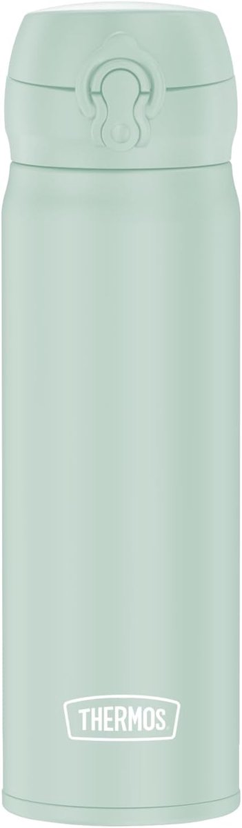 Lichte Thermosfles 0,50L - Soft Mint - Ideaal voor Warme en Koude Dranken