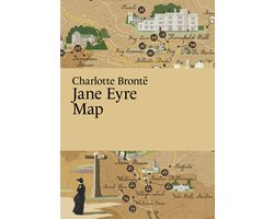 Literary Maps Series- Charlotte Brontë, Jane Eyre Map