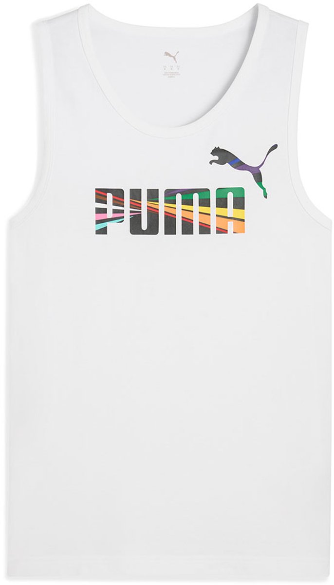 Puma Love United Mouwloos T-shirt XS Man Vrouw Wit