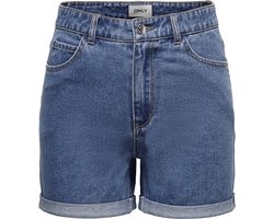ONLY - ONLVEGA HW MOM DNM SHORTS NOOS - Dames - Bermuda shorts
