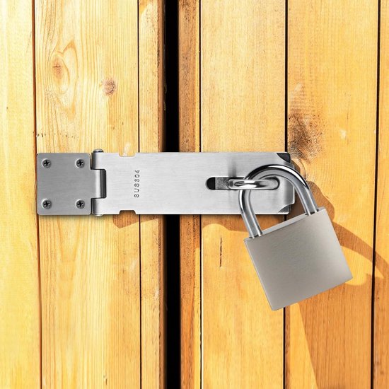 Stahlex Discusslot - RVS - Gehard Staal - 90 mm - Inclusief Twee Sleutels