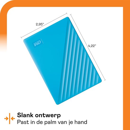 4 TB Draagbare Harde Schijf - Slank Ontwerp voor Opslag en Back-up - Compatibel met PC, Xbox en PS4 van Merkloos — afbeelding 2