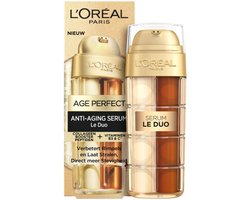 L’Oréal Paris Age Perfect Anti-Aging Serum Le Duo - Vermindert Tekenen van Veroudering - met…