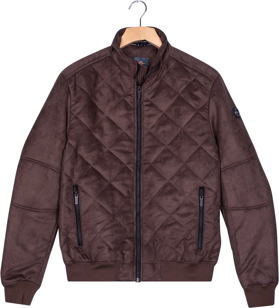 Baileys – Heren – Bomberjack – Licht gewatteerde jas – Donkerbruin – 522390-88