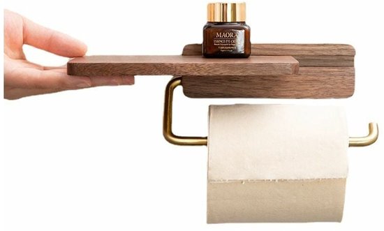 Porte-papier toilette, bois, porte-rouleau de papier toilette, mural, porte-rouleau, porte-papier toilette, porte-papier toilette pour salle de bain, cuisine