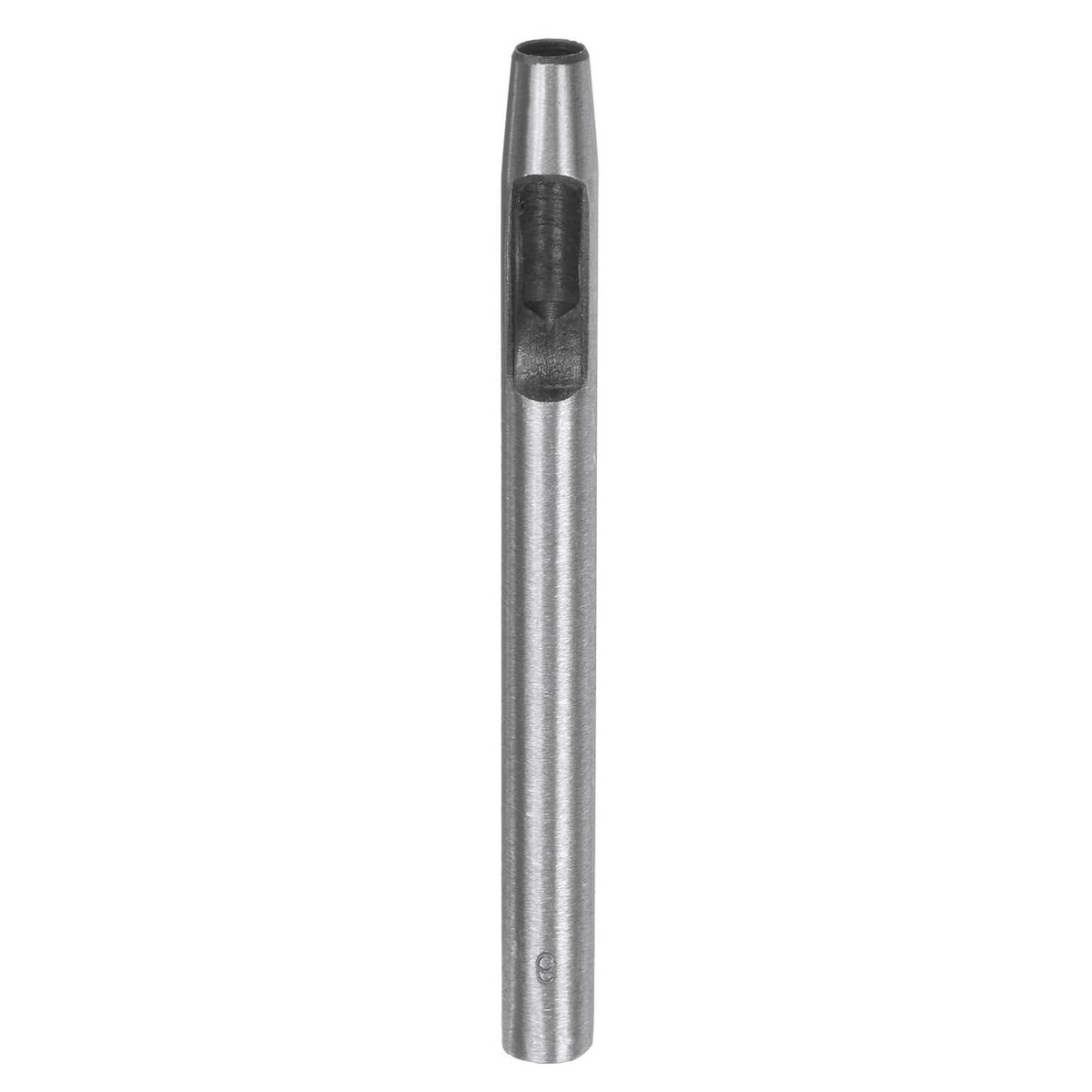 Allecto plus - Gatstans voor leer 6 mm - Gereedschap voor ronde gaten boren - Riem - Koolstofstaal - Armbanden snijden - Horloge - Handwerk - Leer, rubber, papier, stof.