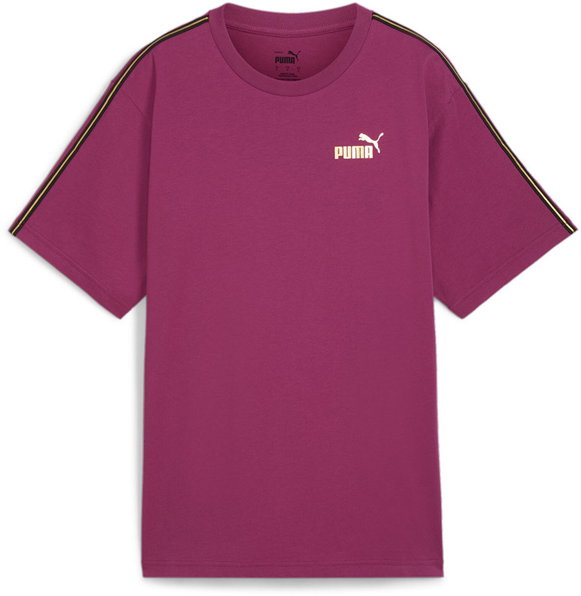 Puma Ess Tape Minimal T-shirt Met Korte Mouwen S Vrouw Magenta Gleam