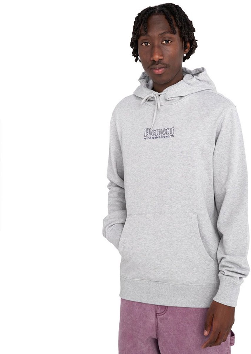 Element Dial Hoodie M Man Grijs