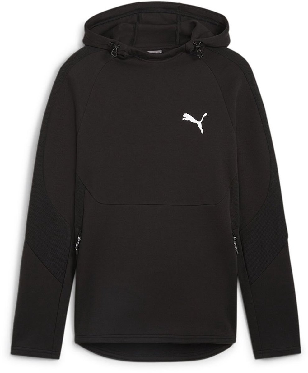 Puma Evostripe Dk Hoodie S Man Vrouw Zwart