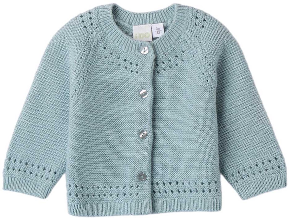 Ido 4a261 Trui Groen 9 Months Meisjes
