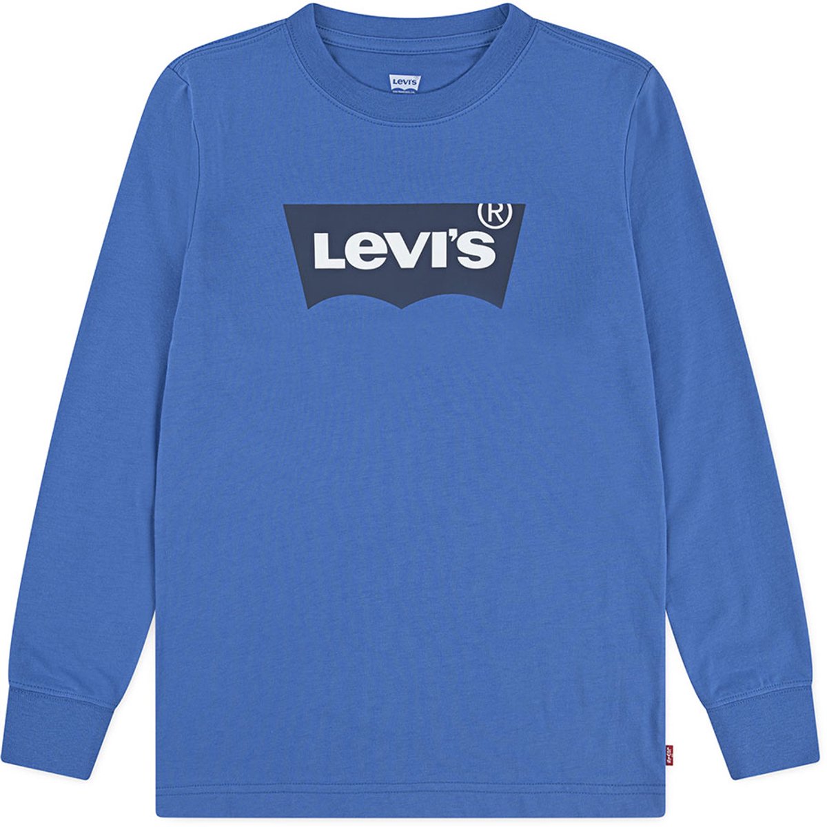 Levi´s ® Kids Batwing T-shirt Met Lange Mouwen 12 Months Jongens Star Sapphire