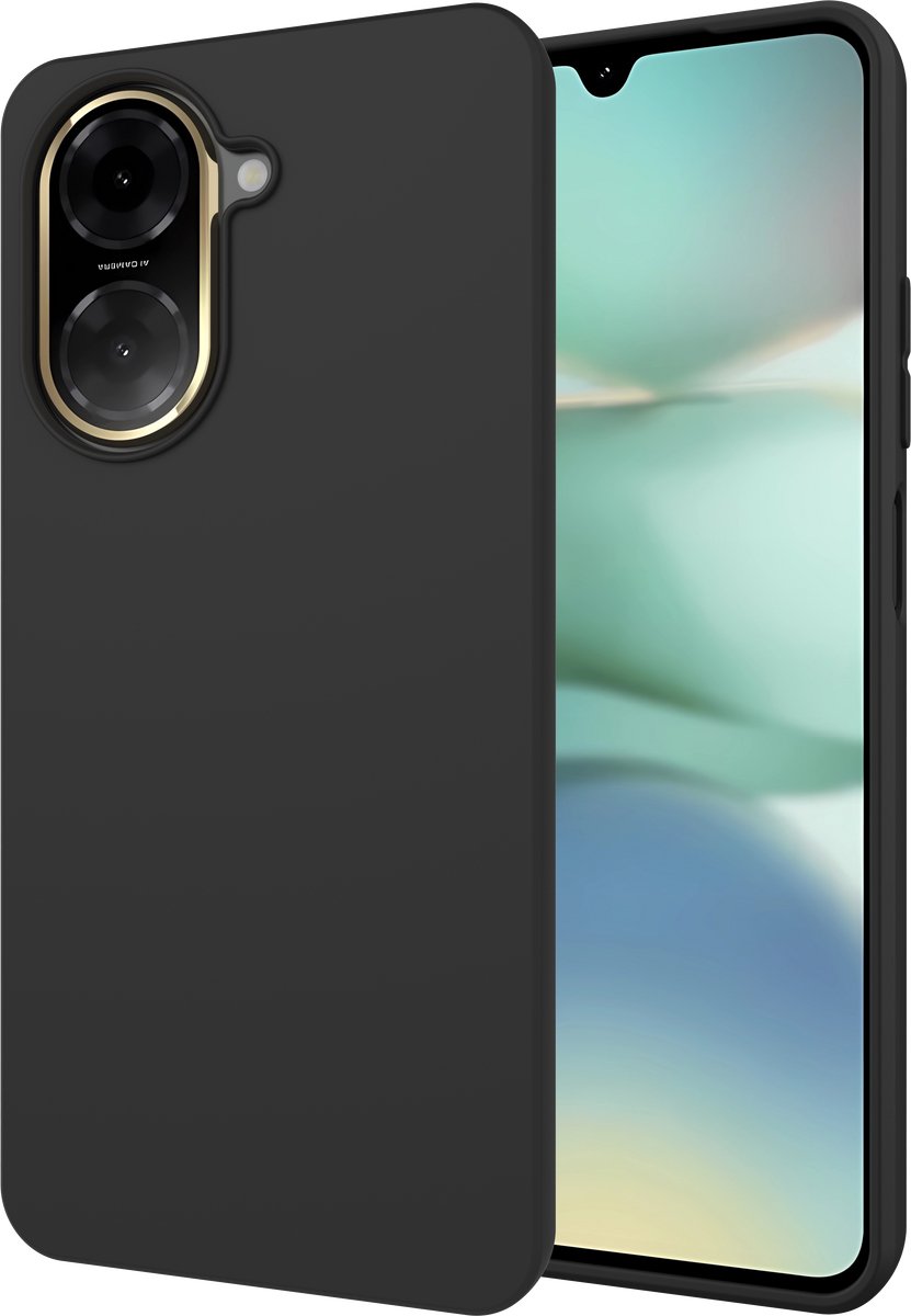 Cazy hoesje geschikt voor Xiaomi Redmi A5 Hoesje Siliconen - Flexibele Case - Zwart