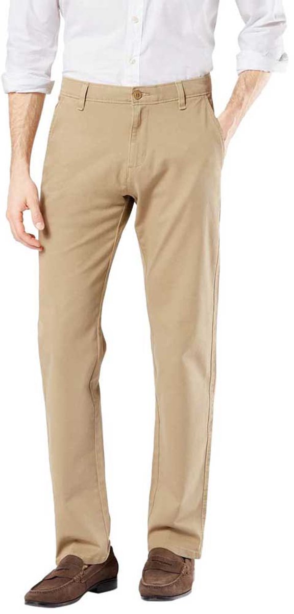 Dockers Ultimate 360 Slim Broek Beige 36 / 32 Man