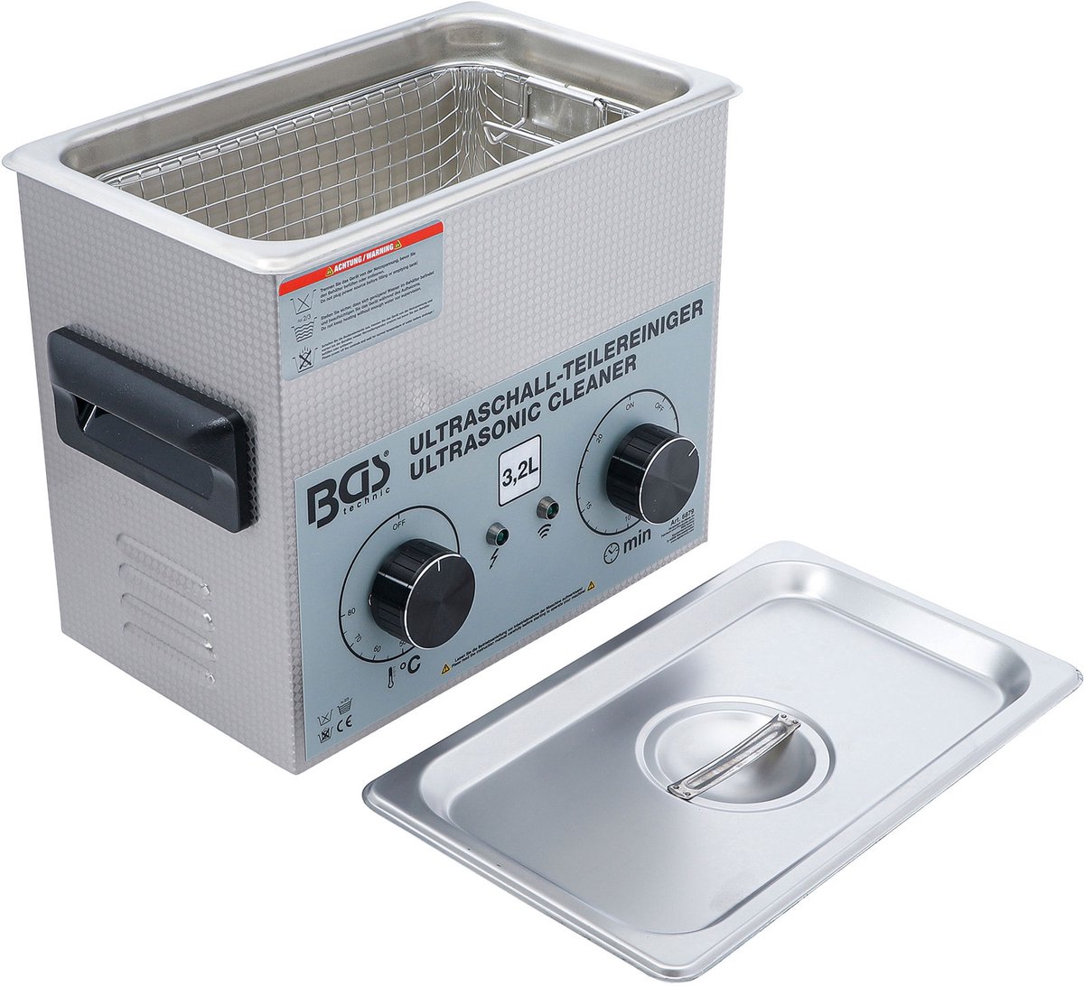 BGS Ultrasone onderdelenreiniger 3.2 l - 6879