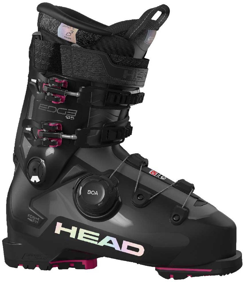 Head Edge 95 Hv Gw Boa Alpineskischoenen Voor Dames 25.5 Vrouw Zwart