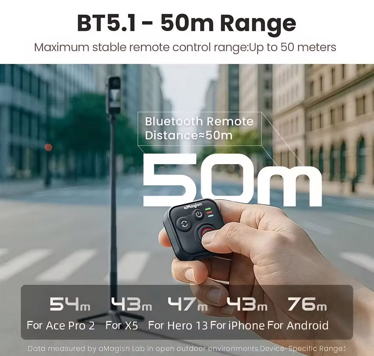 DJI - Bluetooth Camera Remote thumbnail 5