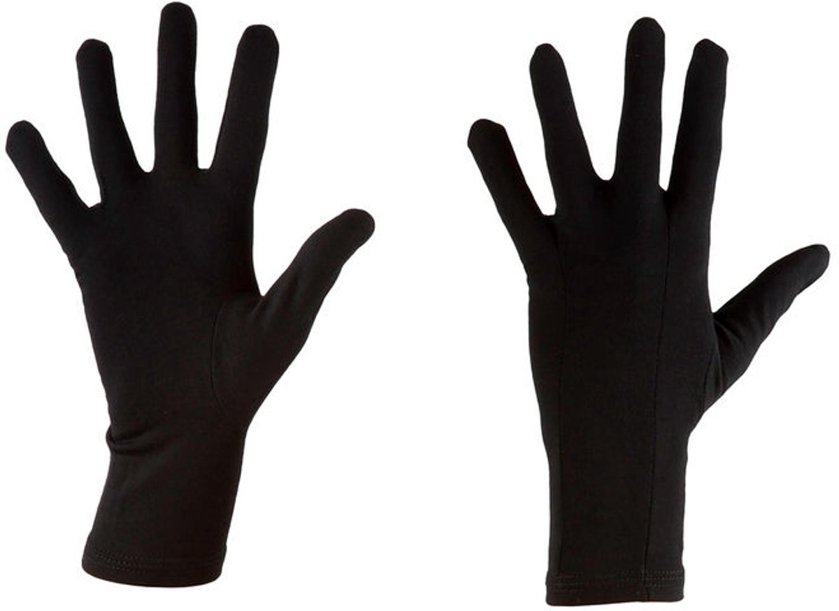 Icebreaker Oasis Glove Liners – Wintersport Wintersportkleding Handschoenen Zwart