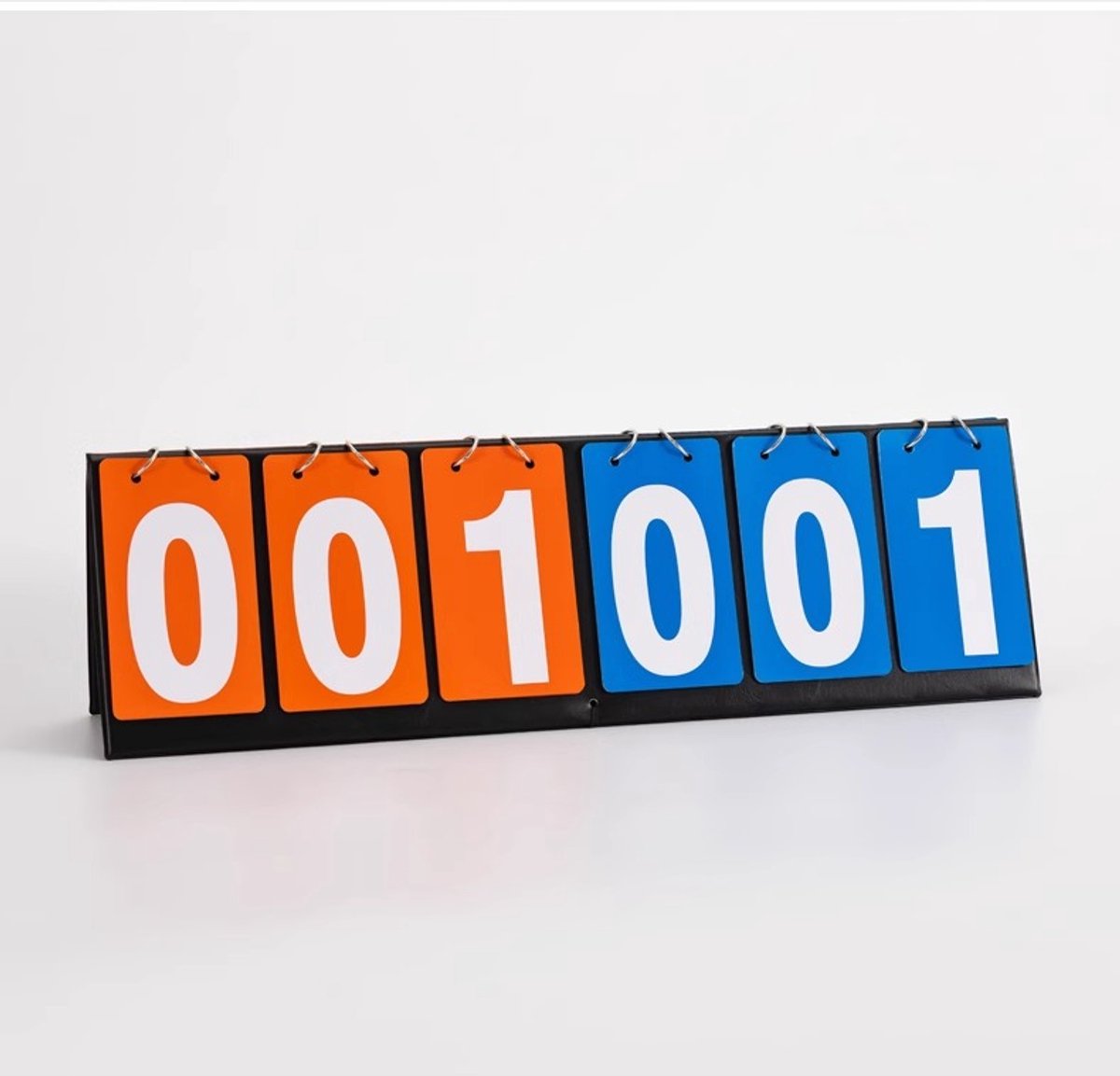 Scorebord flip scorer voor basketbalwedstrijden, draagbaar scorebord tot 99 punten