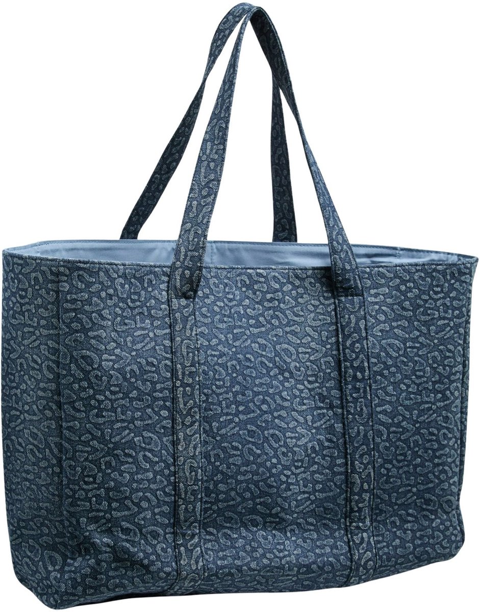 Pieces Tailina Denim Shopper Tas