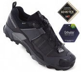 Salomon X ULTRA 5 WIDE GTX - GORE-TEX - Heren Wandelschoenen Trekking Schoenen Zwart 477274 , Maat: EU 42 2/3 UK 8.5