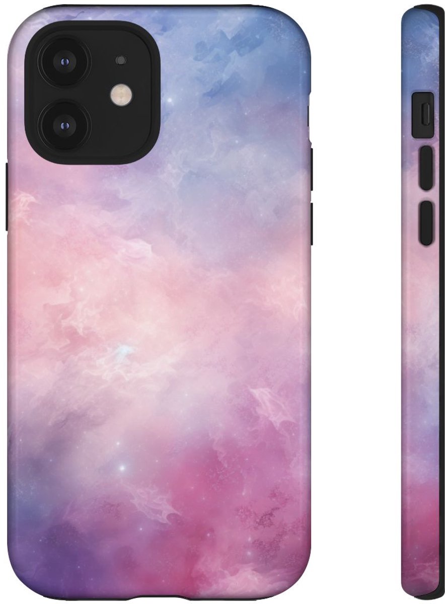 Dromerige Pastel Hemelverloop – Telefoonhoesje Geschikt voor iPhone 12