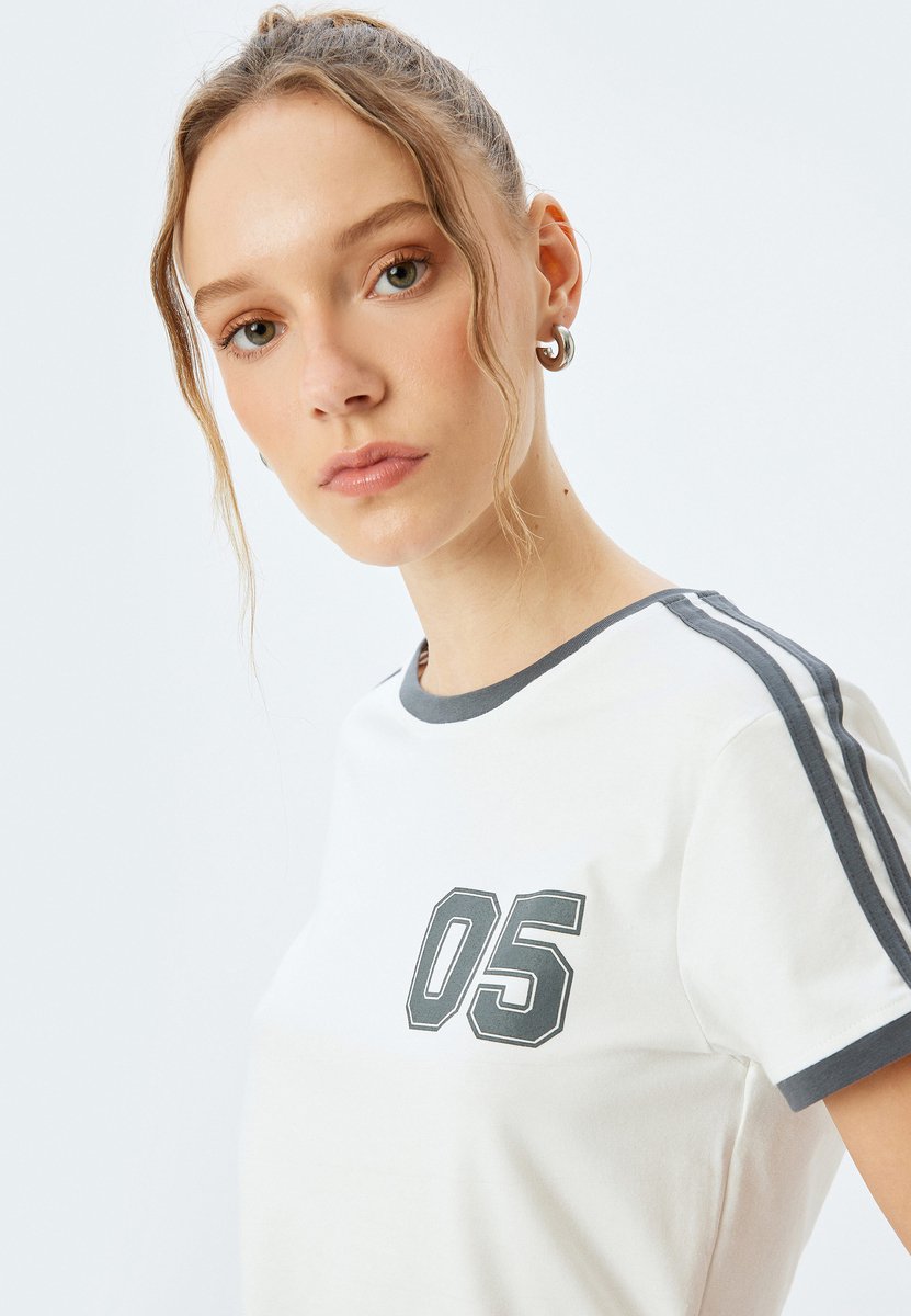 Korte mouw Ronde kraag T-Shirt